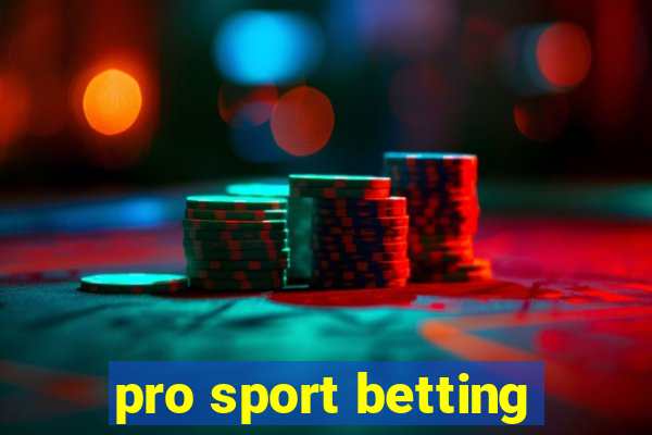 pro sport betting