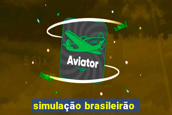 simulação brasileirão