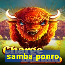 samba ponro