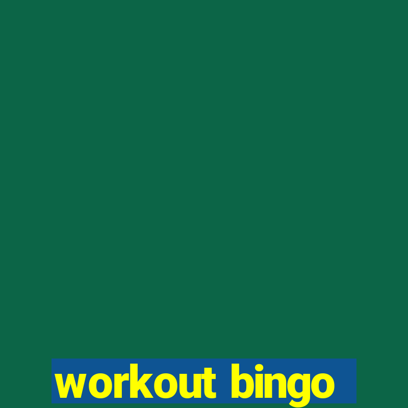 workout bingo