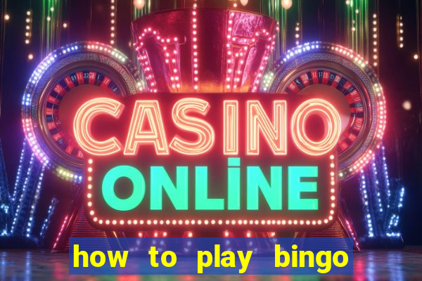 how to play bingo bonus scratch card