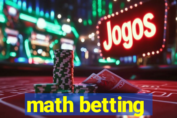 math betting