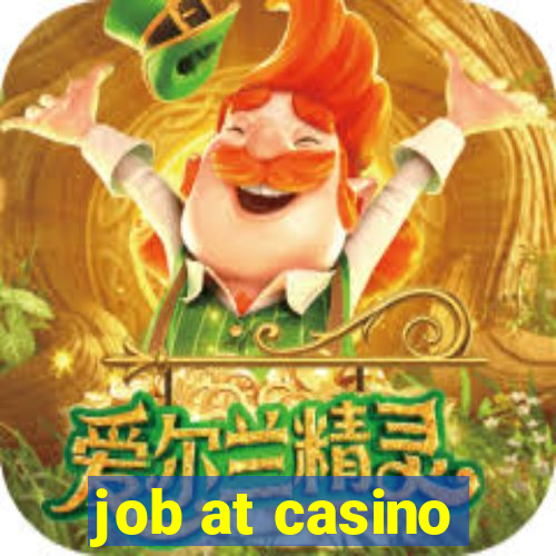 job at casino