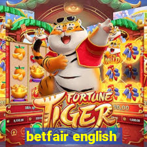 betfair english