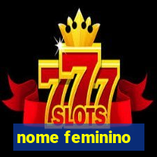 nome feminino