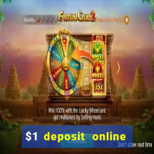 $1 deposit online casino nz