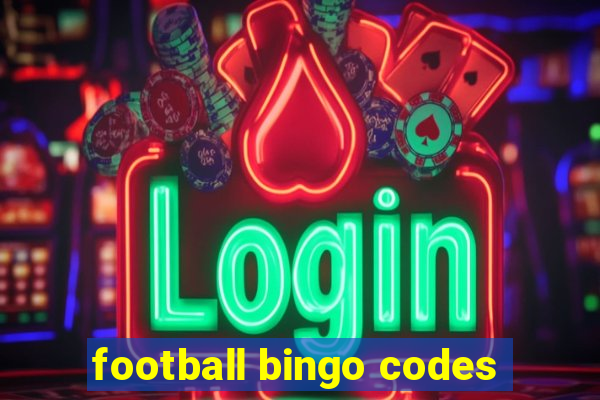 football bingo codes