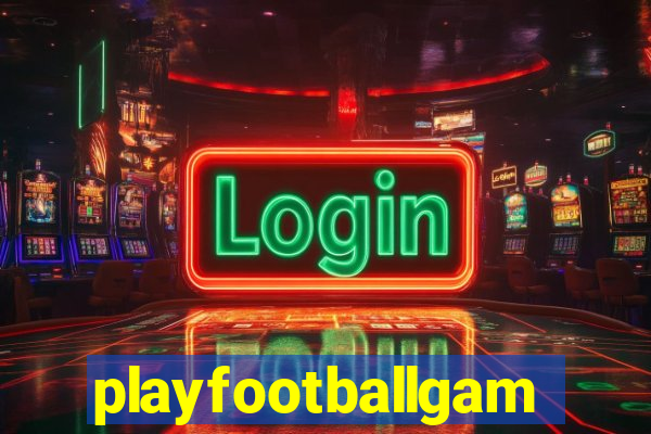 playfootballgames