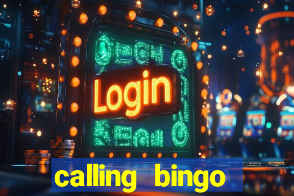 calling bingo numbers out