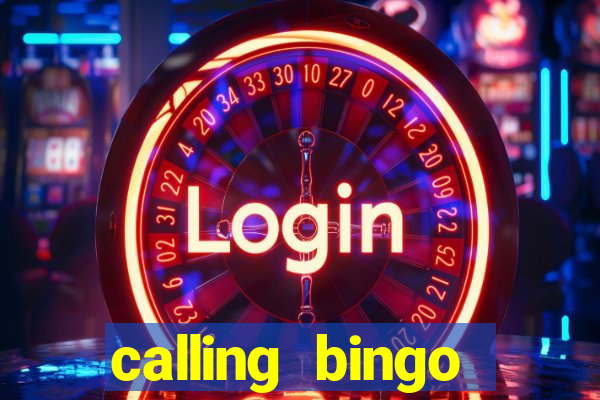 calling bingo numbers out