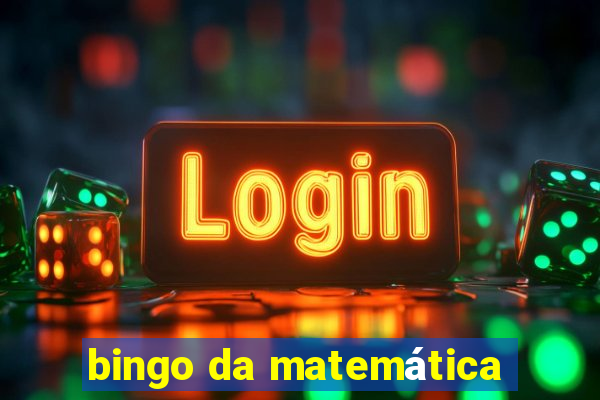 bingo da matemática