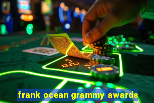 frank ocean grammy awards