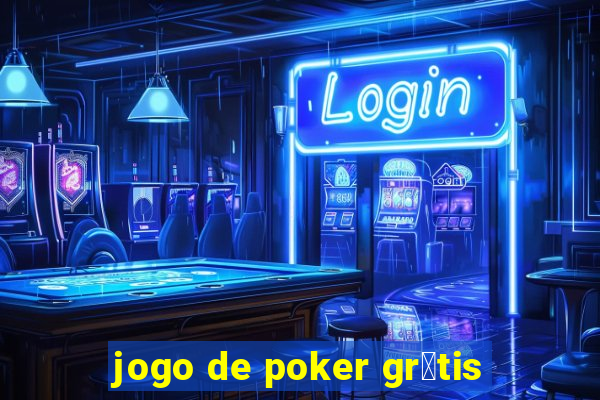 jogo de poker gr谩tis