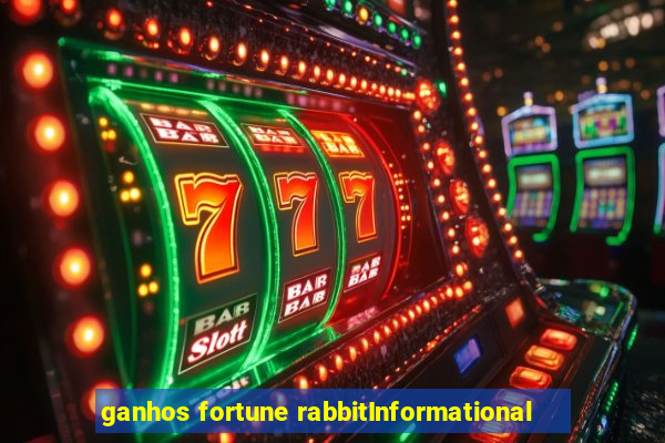 ganhos fortune rabbitInformational