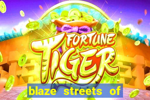 blaze streets of rage hentai