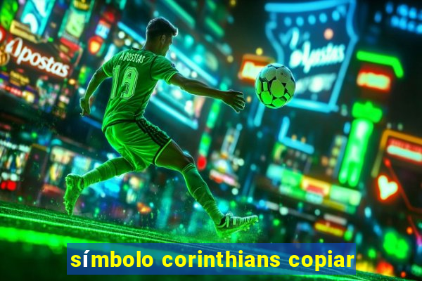 símbolo corinthians copiar