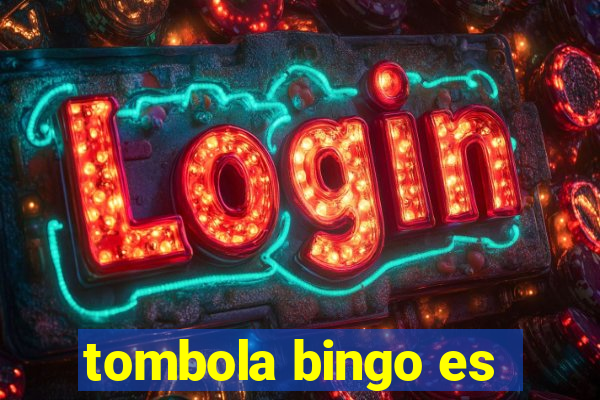 tombola bingo es