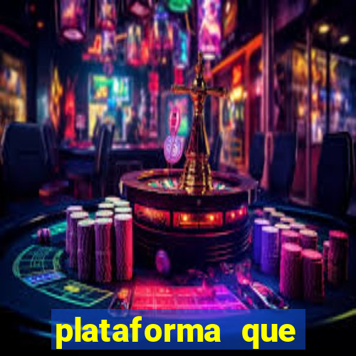 plataforma que est谩 pagando agora