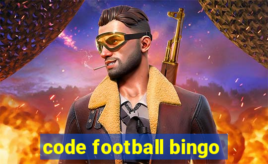 code football bingo