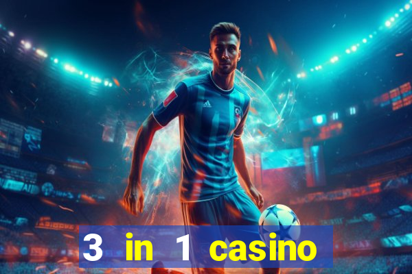 3 in 1 casino game set