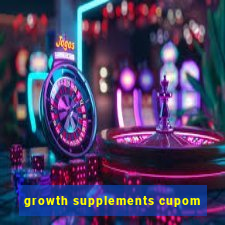 growth supplements cupom