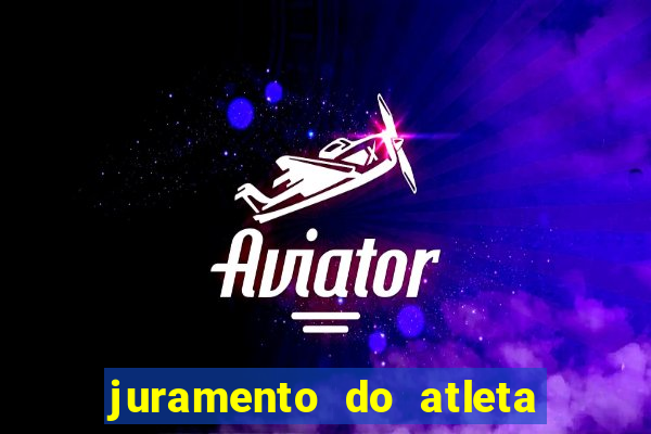 juramento do atleta jogos internos