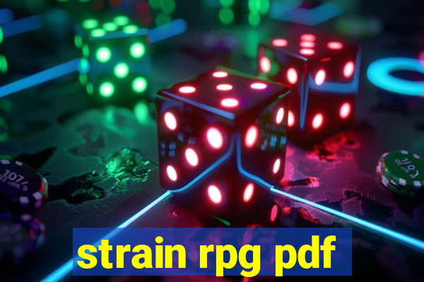 strain rpg pdf