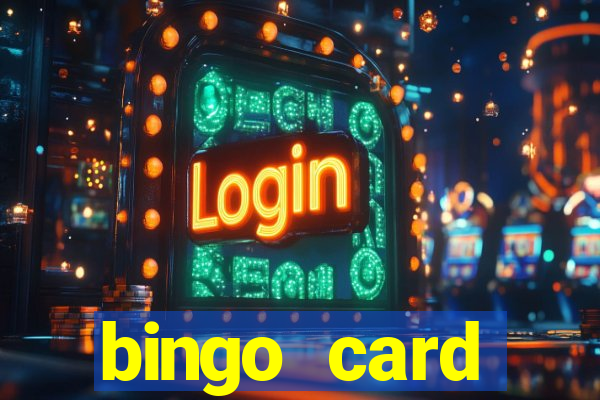 bingo card generator with pictures