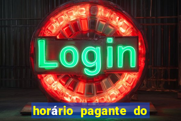 horário pagante do fortune tiger