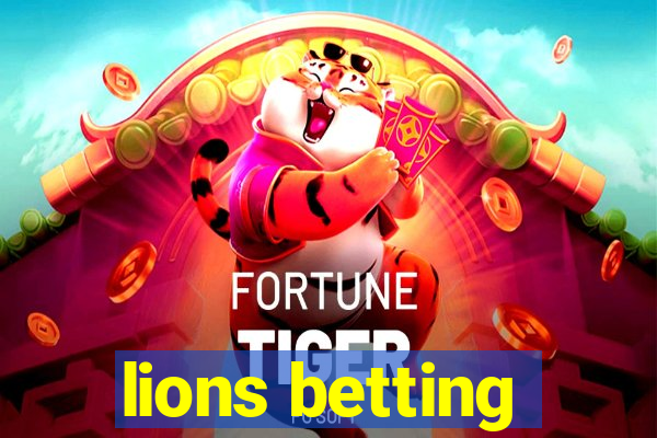 lions betting