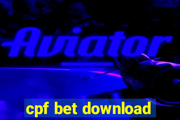 cpf bet download