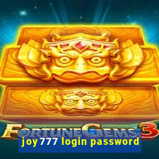 joy777 login password