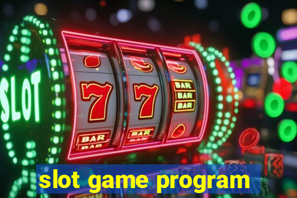 slot game program