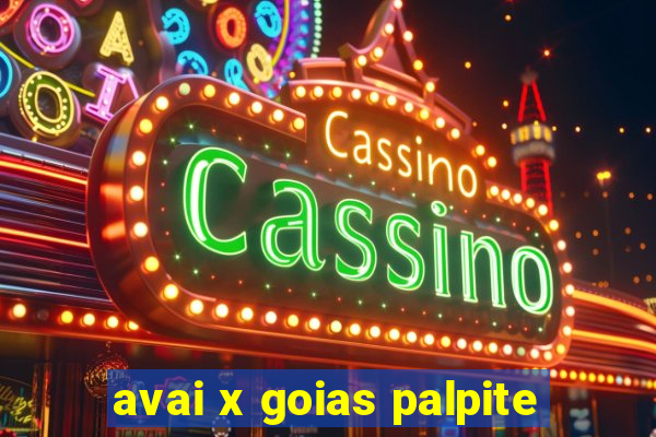 avai x goias palpite