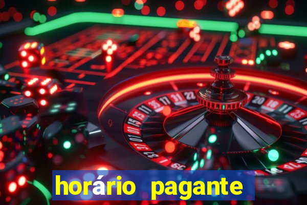 horário pagante fortune mouse