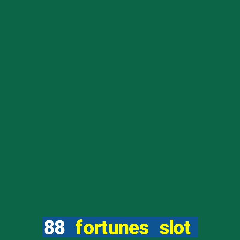 88 fortunes slot free play