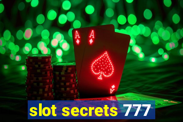 slot secrets 777