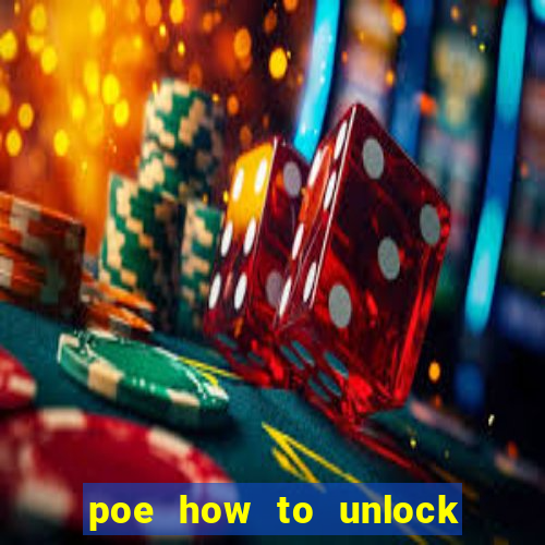 poe how to unlock 5 slot map device