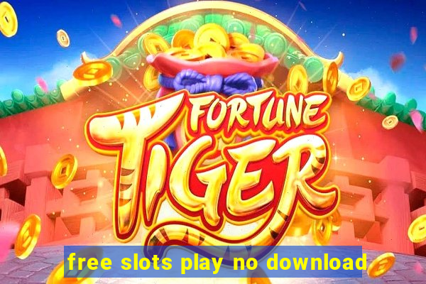 free slots play no download