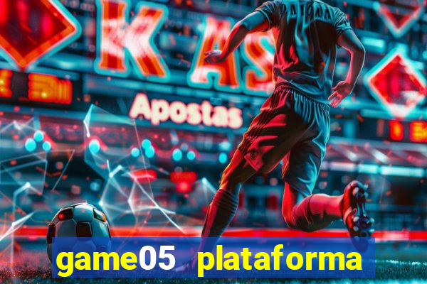 game05 plataforma de jogos