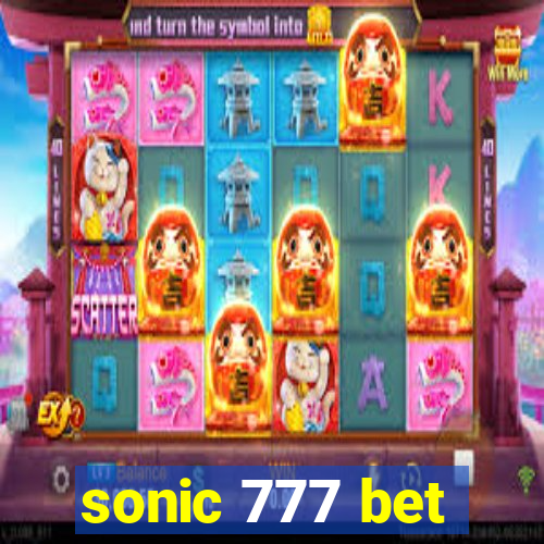 sonic 777 bet