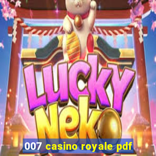 007 casino royale pdf