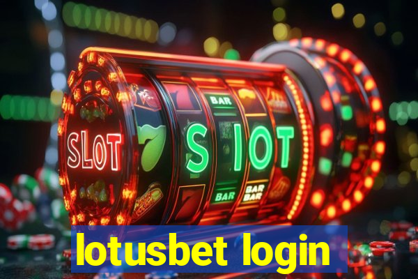 lotusbet login