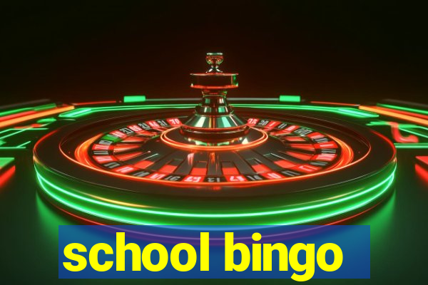 school bingo