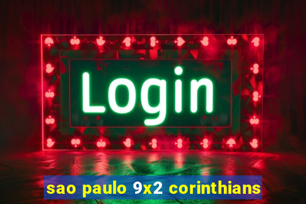 sao paulo 9x2 corinthians