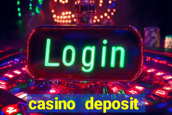 casino deposit bonus code