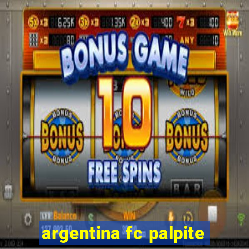 argentina fc palpite