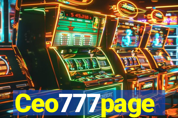 Ceo777page