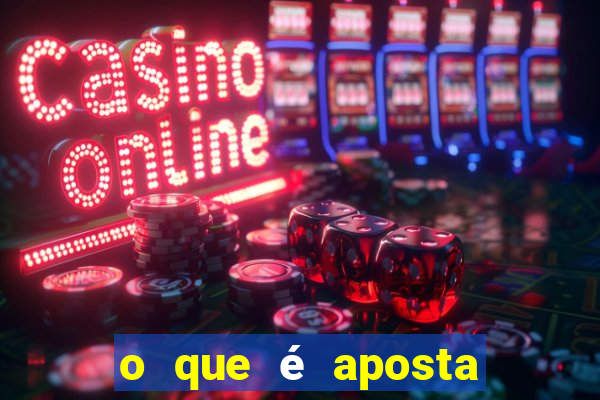 o que é aposta para no slot