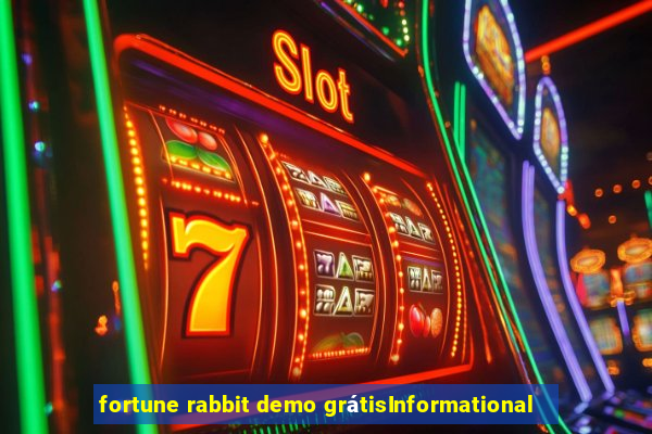 fortune rabbit demo grátisInformational